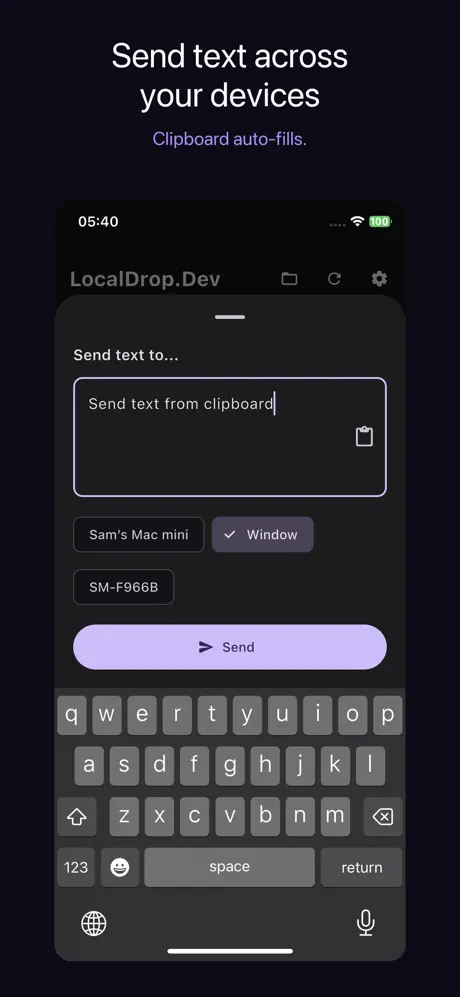 LocalDrop.Dev 本地快传助手应用截图