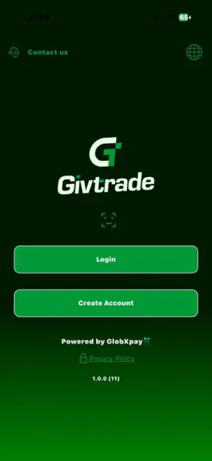 Givtrade screenshot 1
