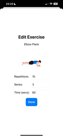 Teleworkout screenshot