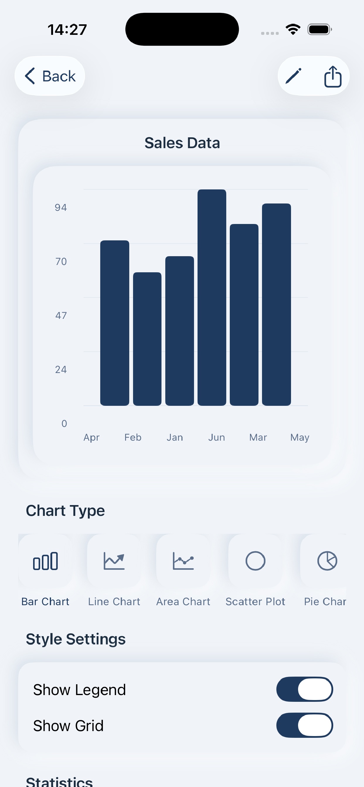 Screenshot 4 of Graffio-Chart