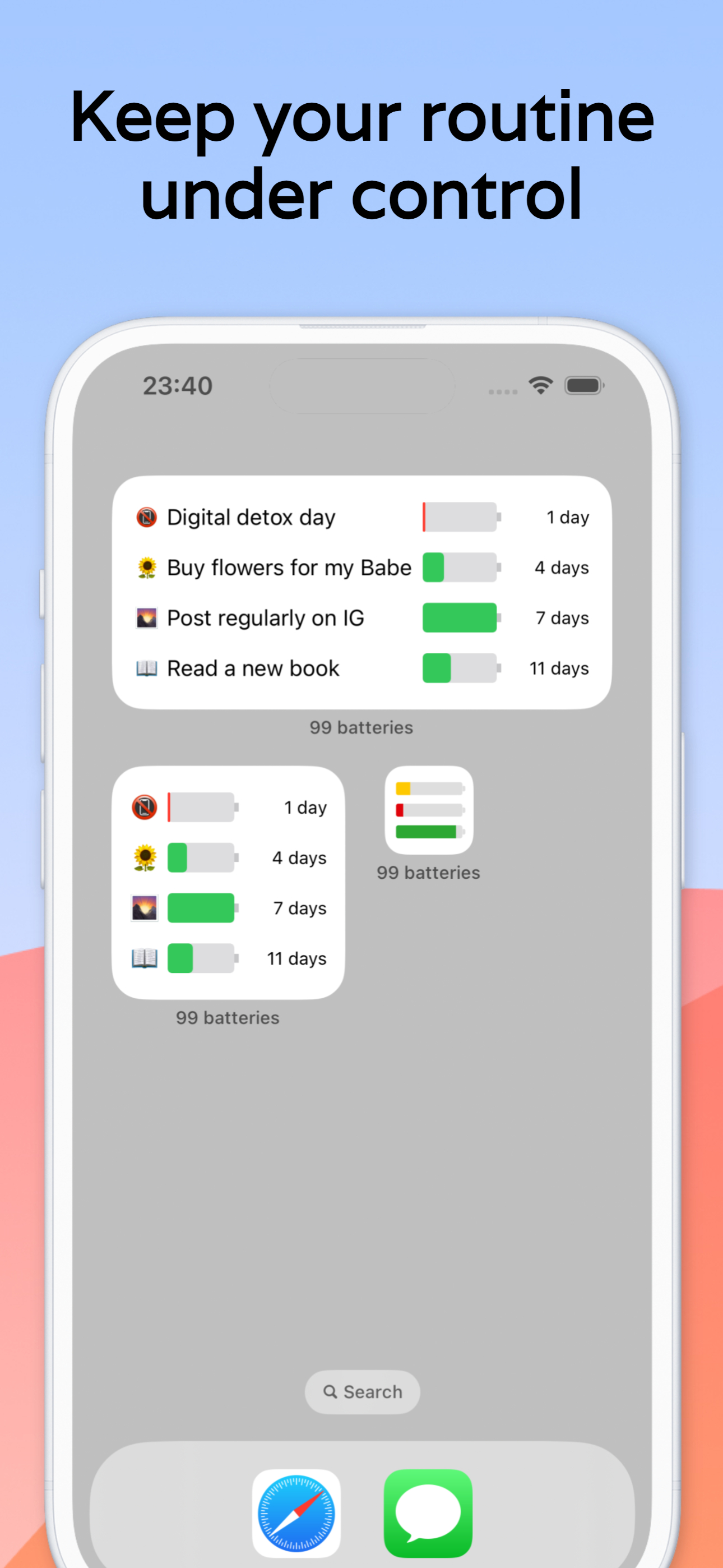 99 reminders – routine planner