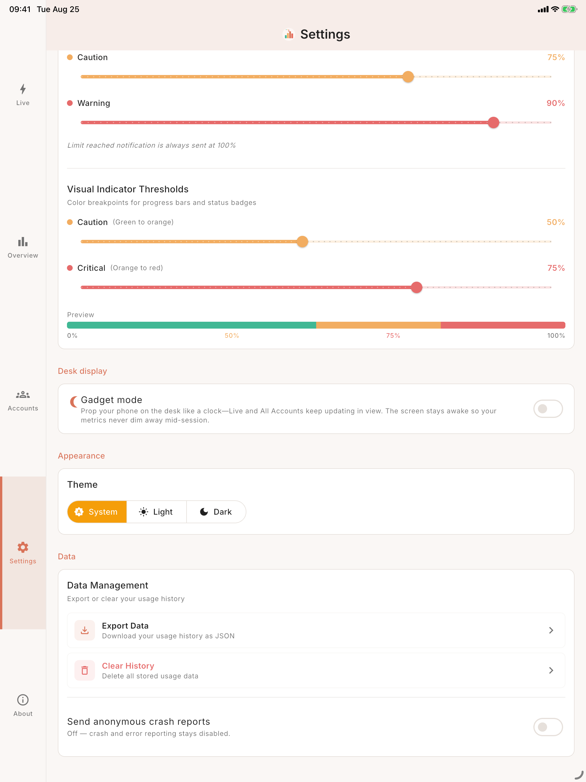 CUStats Go - AI Usage Tracker screenshot 15