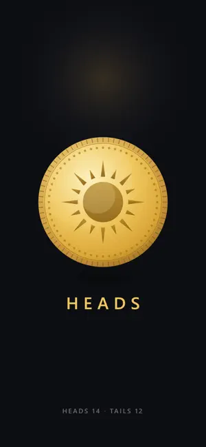 Coin Flip — Heads or Tails screenshot 2