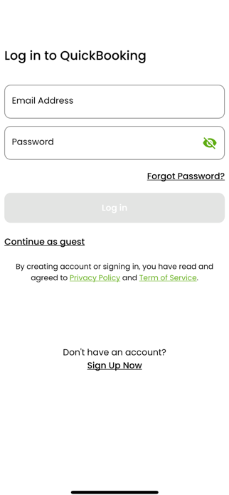 QuickBookings Screenshot 1 of 10
