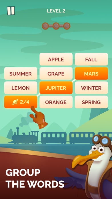 Associations Word Logic 2 Game Screenshot