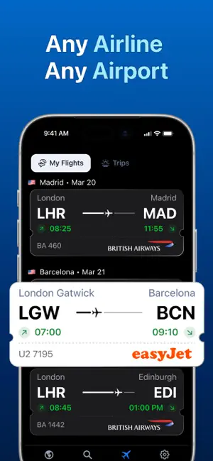 Flight Tracker + iPhone screenshot 5