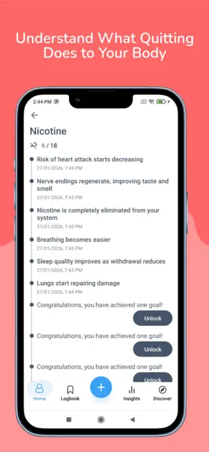 Quit Smoking: Live Healthy screenshot 3