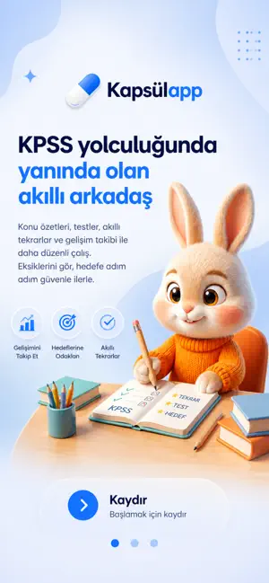 KPSS 2026 Hazırlık: Kapsül iPhone screenshot 1
