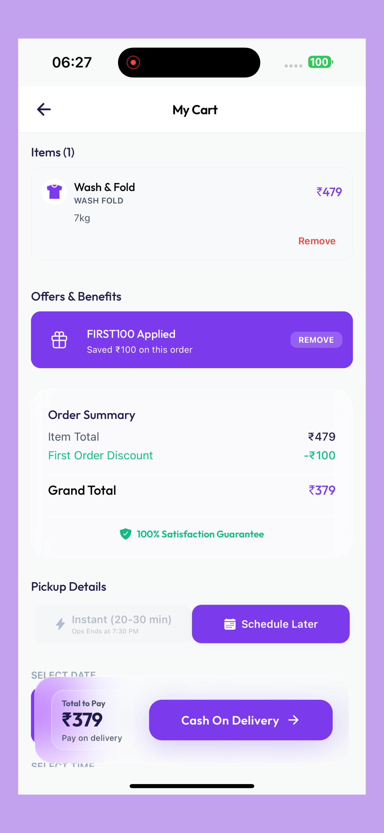 SpinZo : Get Laundry in Hours