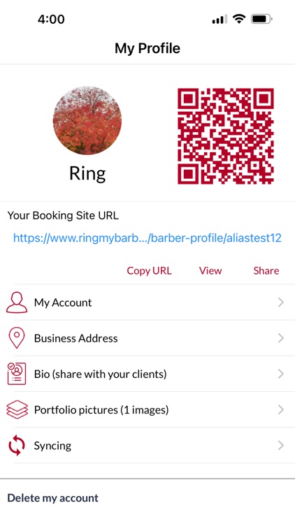 Ring My Barber: Booking App