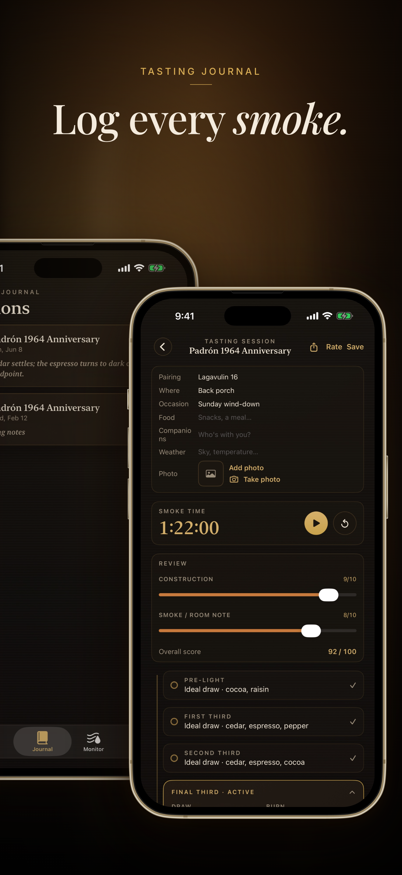 Cigar Humidor & Journal screenshot 3