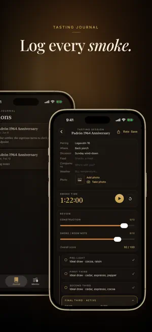 Cigar Humidor & Journal screenshot 3