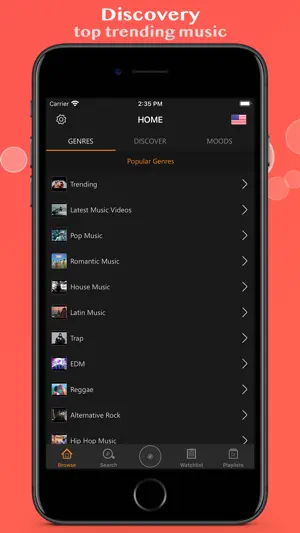 Myt - Music Player & Videos screenshot 1