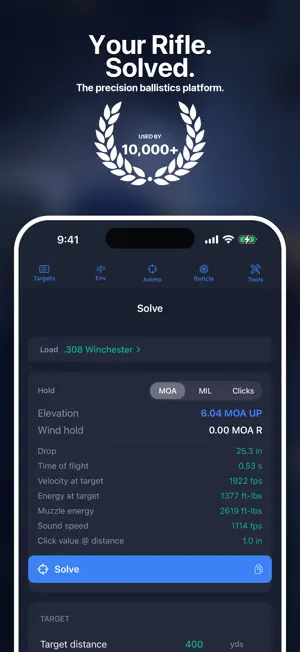 Strelok Pro-Ballistic Platform screenshot 1