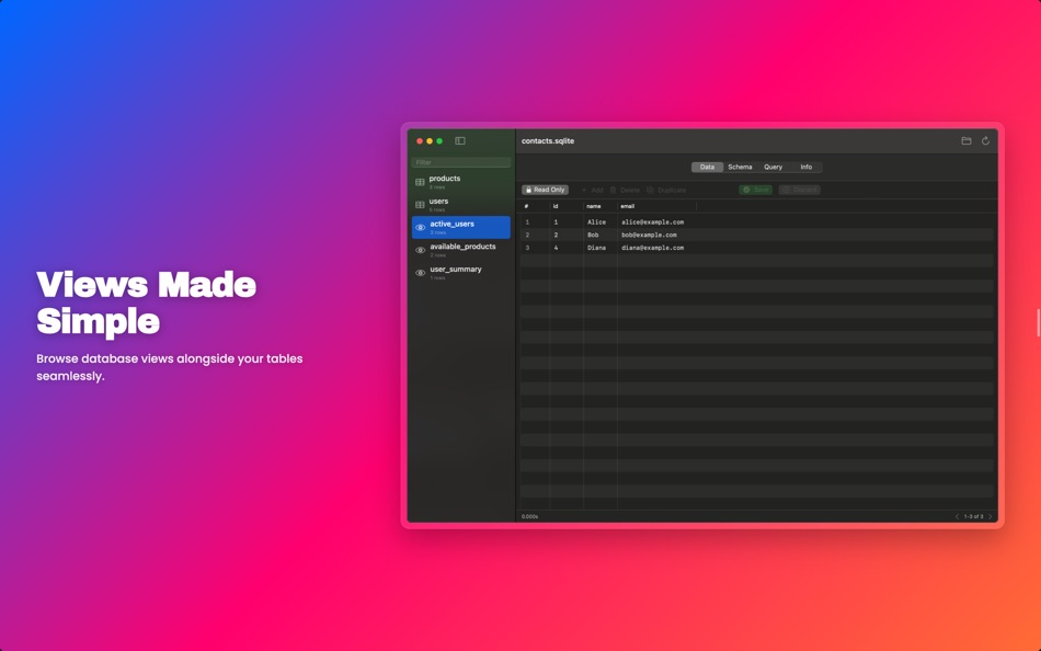 #3. Strix SQLite Editor (macOS) 来自: Robert Laabs
