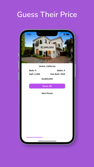 Screenshot #2 pour HousePricer: Real Estate Game