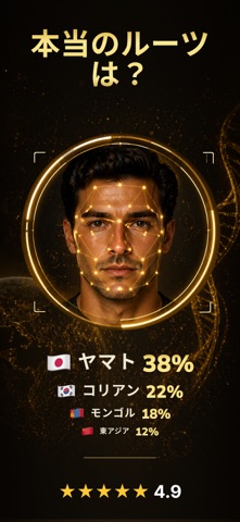AI 民族 DNA ルーツ: cestry のスクリーンショット