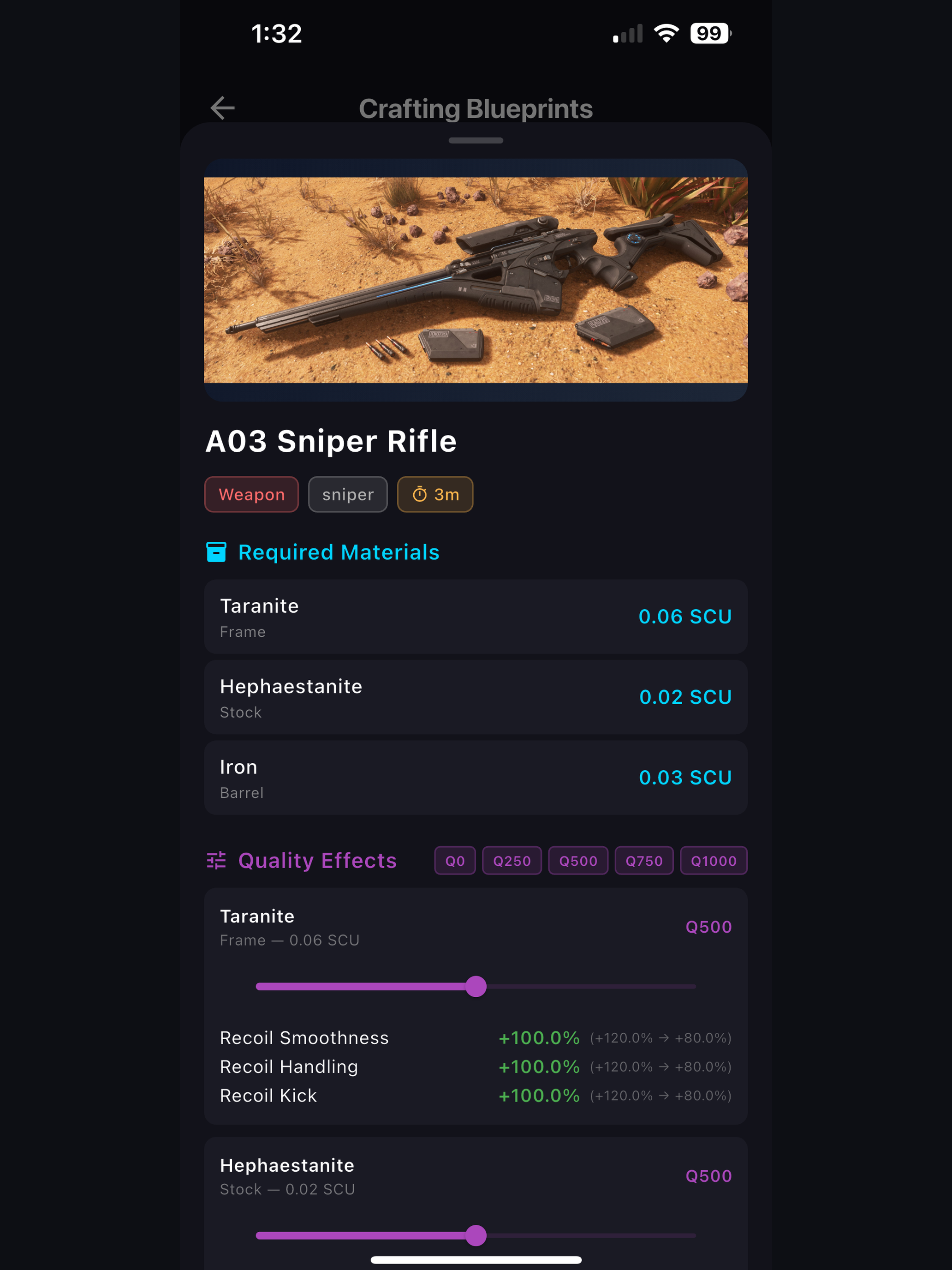 SC Ship Database