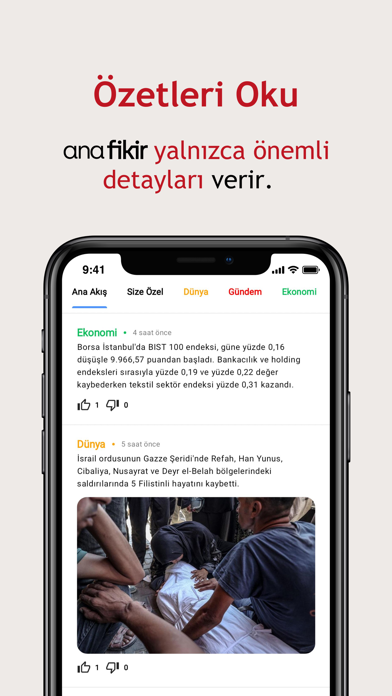 Ana Fikir - Özet Haberler Screenshot 2 - AppWisp.com Ana Fikir - Özet Haberler Screenshot 2 - AppWisp.com