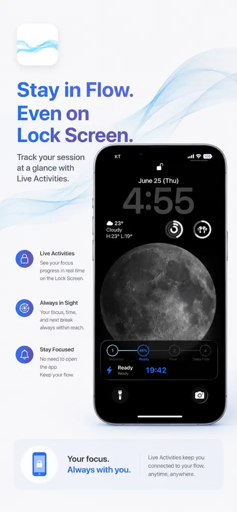 Flowmodoro - Pomodoro in Flow - Productivity App | MWM