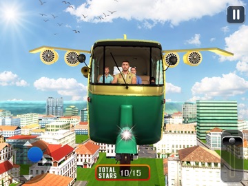 Flying Auto Rickshaw Simulator iPad screenshot