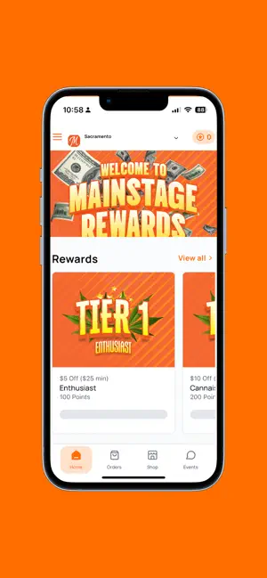 Mainstage Rewards screenshot 1
