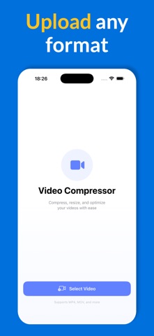 Video Compressor - ViiDeo Screenshot 1 of 4