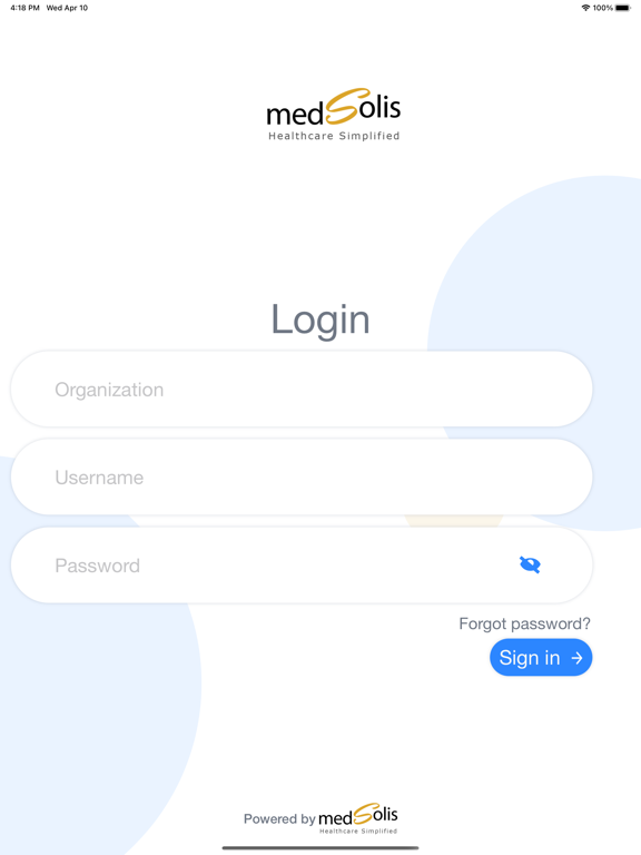 Screenshot #5 pour MEDSOLIS mPower