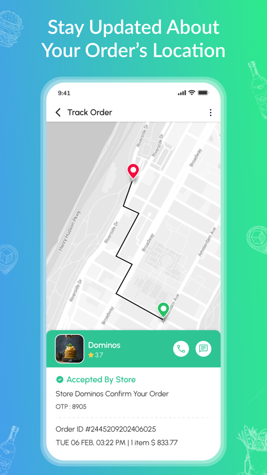 #7. Fox-Delivery Anything (iOS) Podle: White Label Fox Private Limited