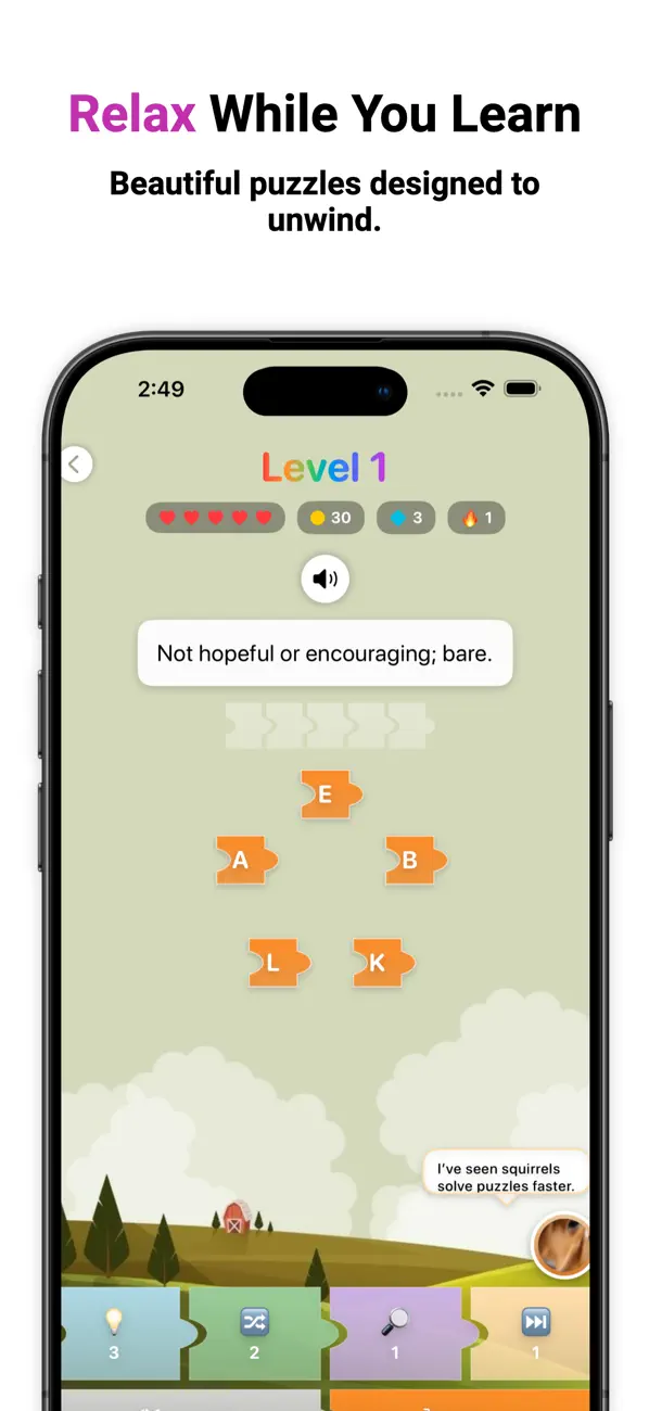 Screenshot #3 pour Word Alone: Word Puzzles