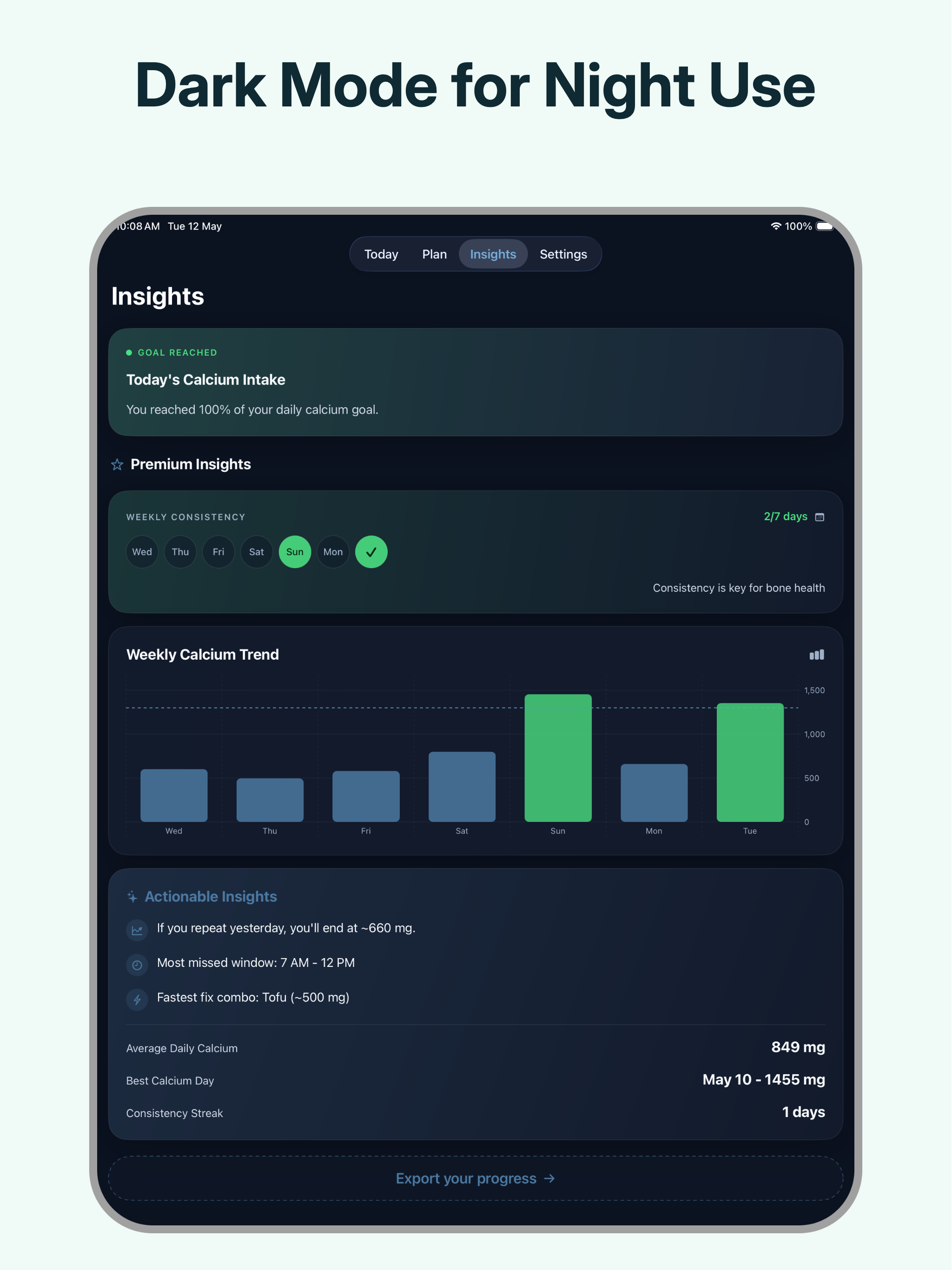 Bonely – Calcium Tracker screenshot 17