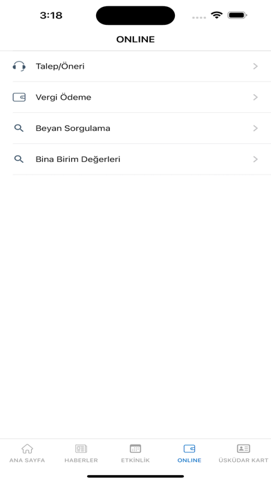 Üsküdar Belediyesi Screenshot