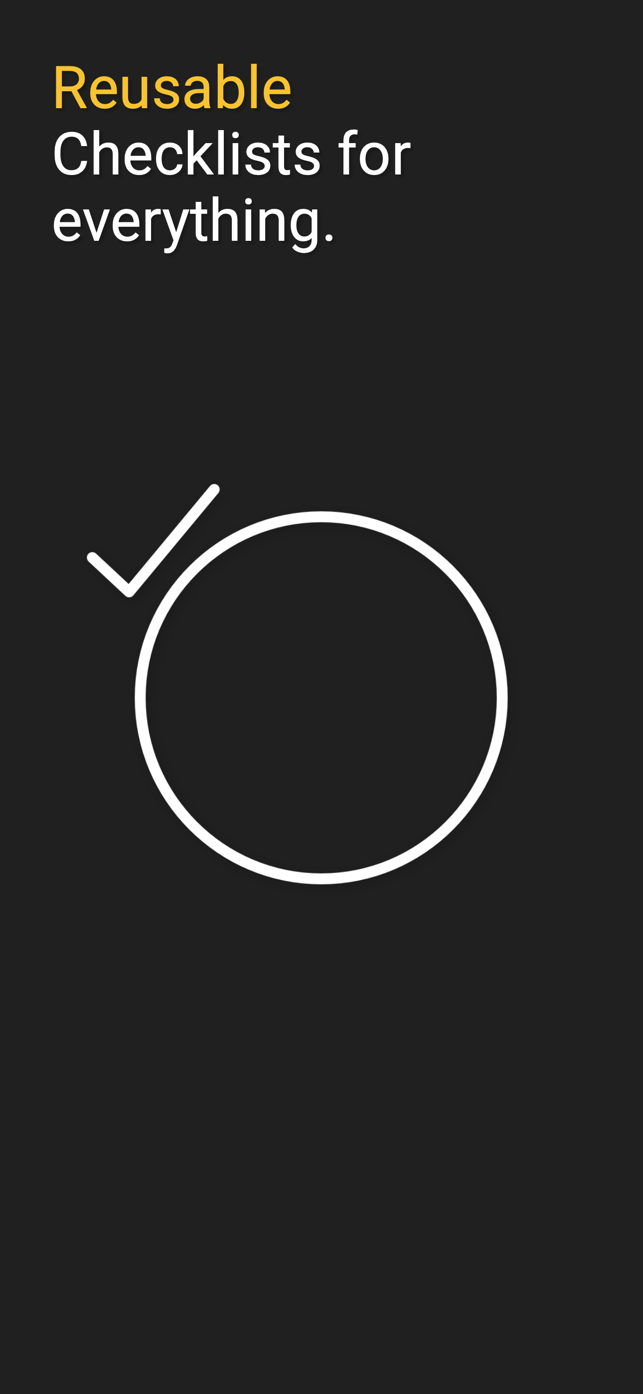 ForgetNot 2-Routine checklists