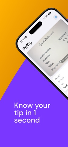 PreTip: Tip Calculator screenshot
