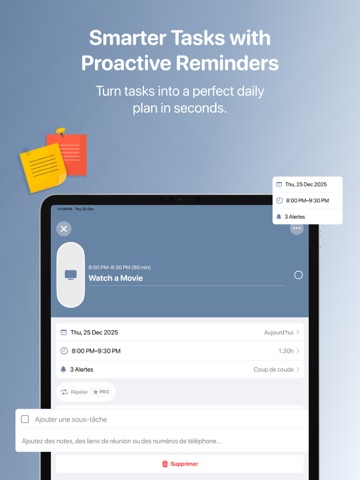 AI Daily Plannerr iPad screenshot
