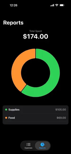 My Reciepts screenshot 1
