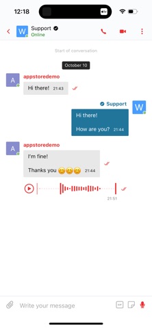 WordPlus Messenger Screenshot 2 of 3