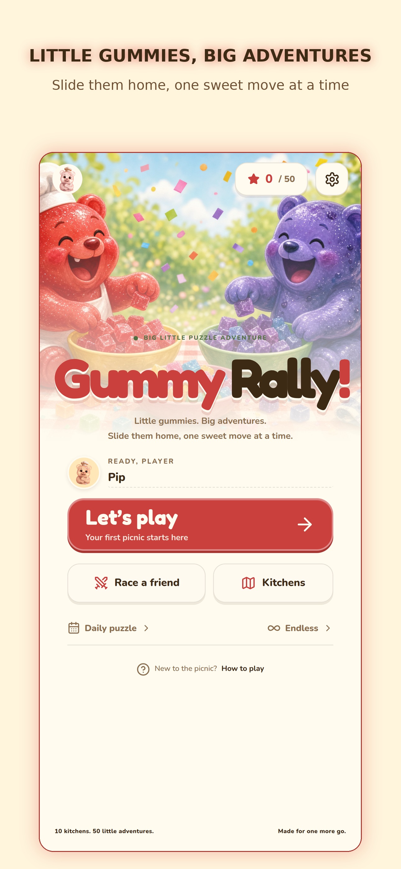 Screenshot 1 of Gummy Rally