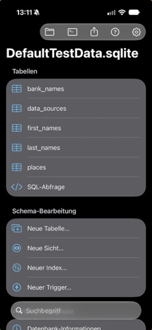 beDBlite screenshot 2