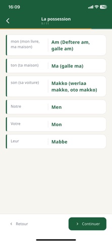 Learn Pulaar Screenshot 5 of 10