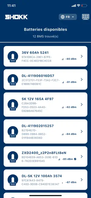 Shokk BMS screenshot 1