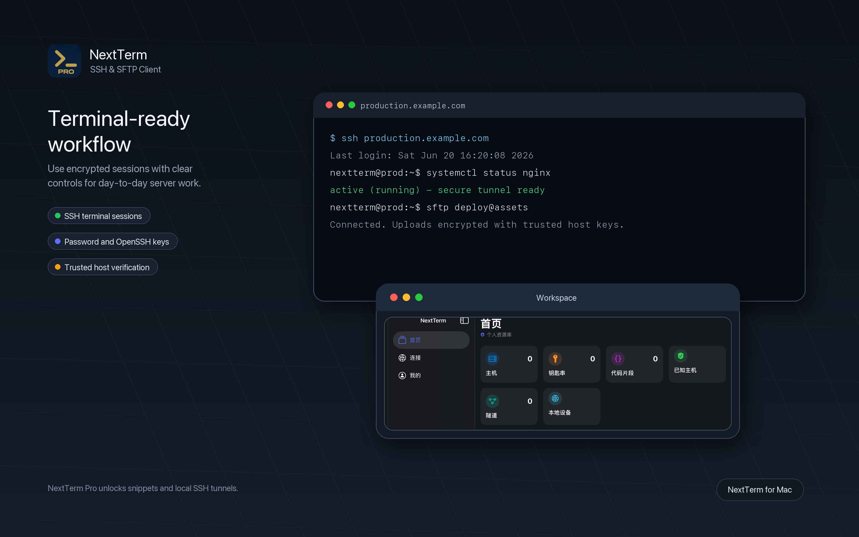 NextTerm - SSH & SFTP Client screenshot 8