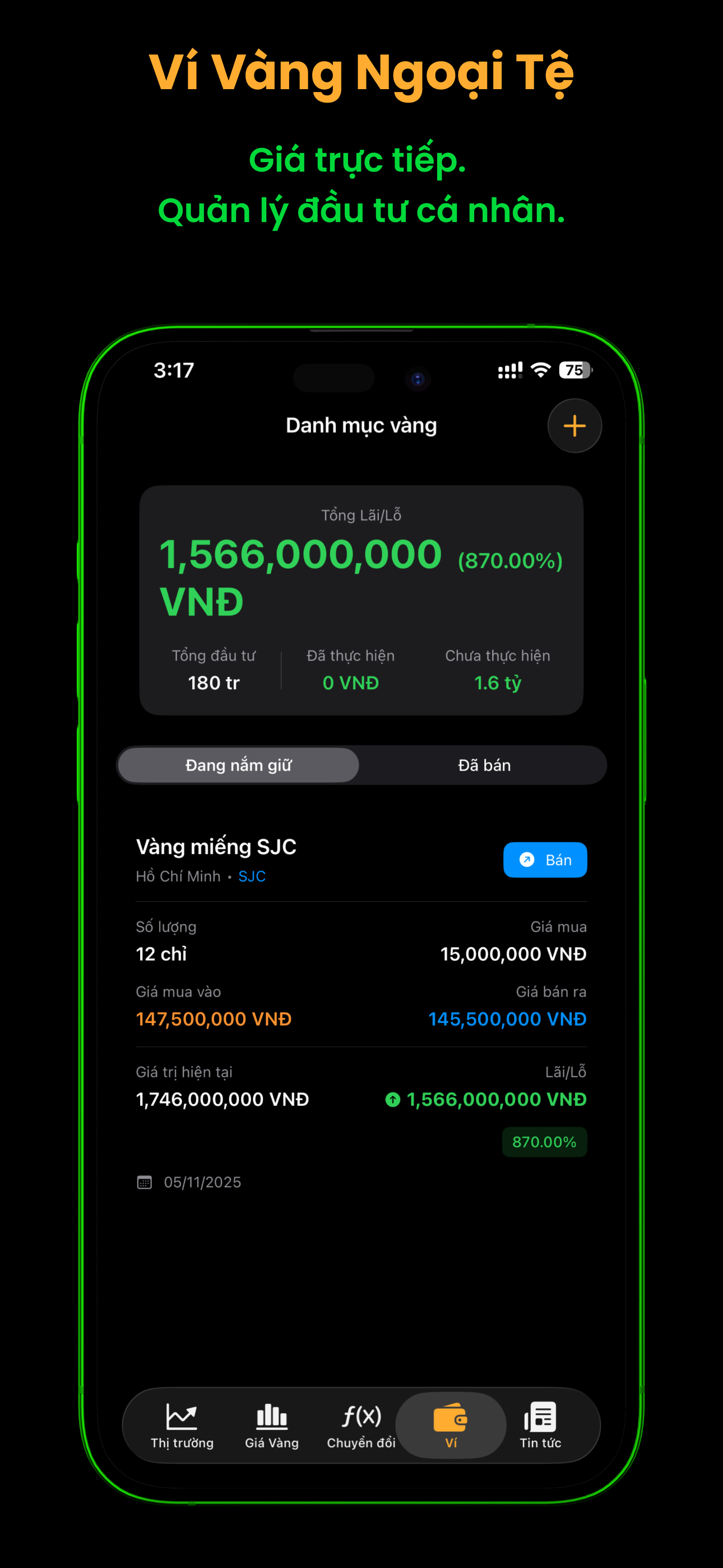 Giá Vàng Live - Giá Ngoại Tệ