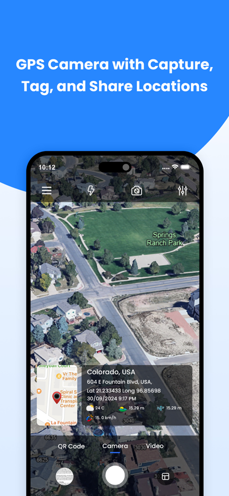 GPS Map Camera with timestamp screenshot 1