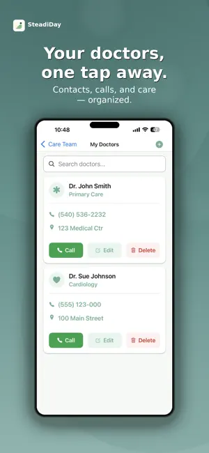 SteadiDay: Senior Wellness 50+ screenshot 2