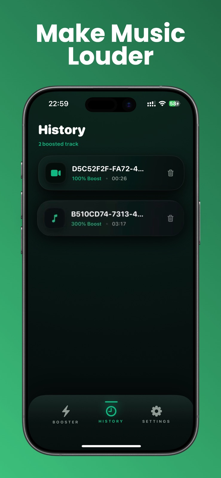 Music Louder - Volume Booster iphone screenshot 4