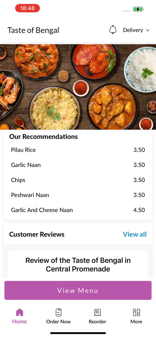 Screenshot #2 pour Taste of Bengal.