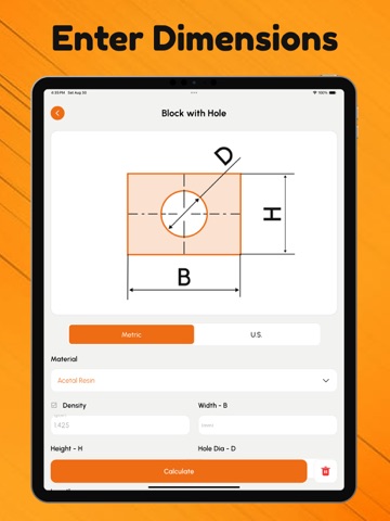 Weight Calculator & Converter iPad screenshot