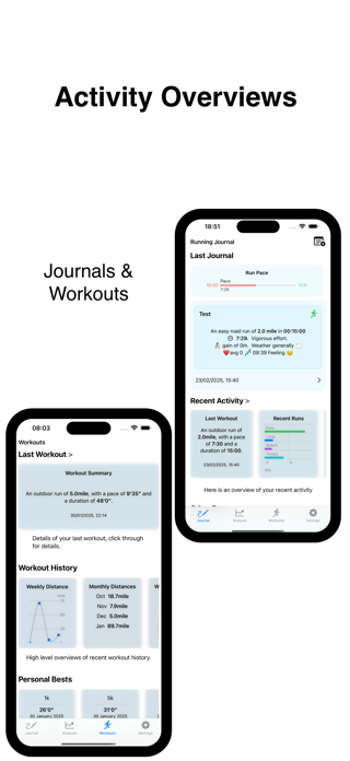 Run Stats:Journal & Insights Screenshot 2 of 9
