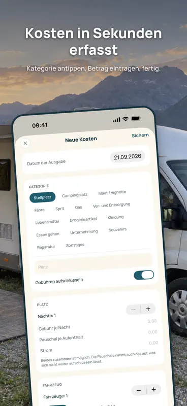 WomoLog: Wohnmobil-Tagebuch screenshot 6 of 10